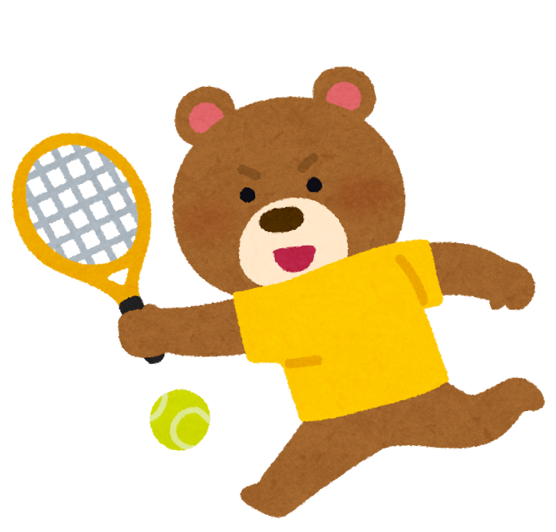 くまひろがご挨拶しているイラスト